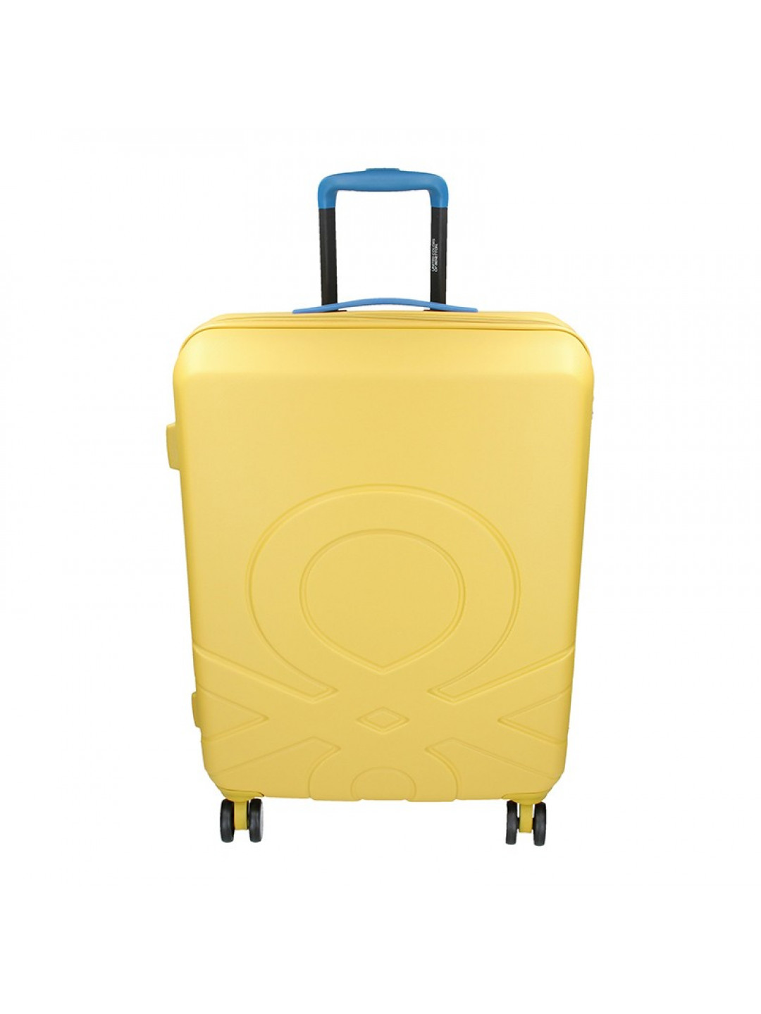 Cestovní kufr United Colors of Benetton Kanes M – žlutá